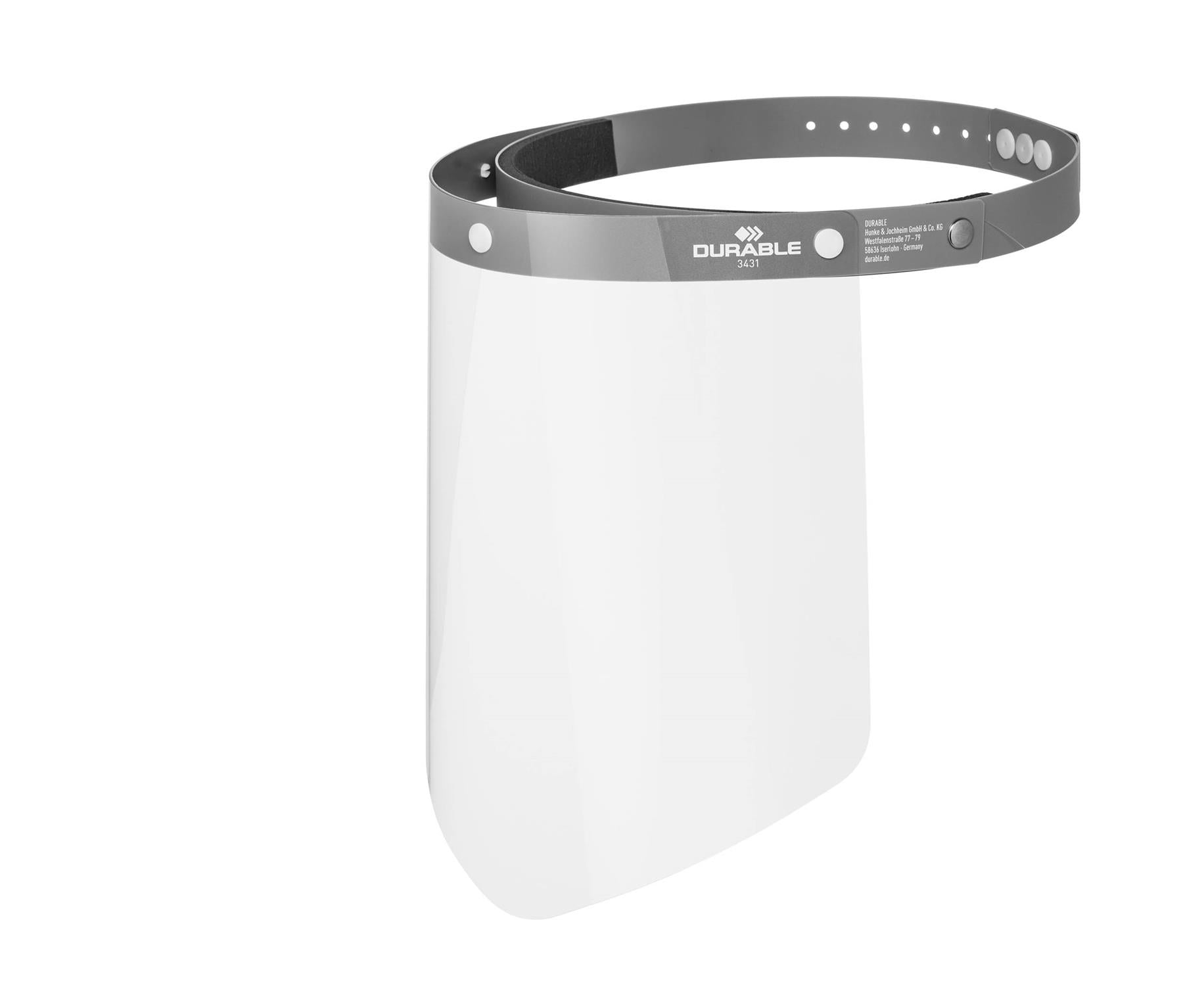 Durable CE Compliant Fully Adjustable Face Visor | Anti-Fog Flip Up Shield