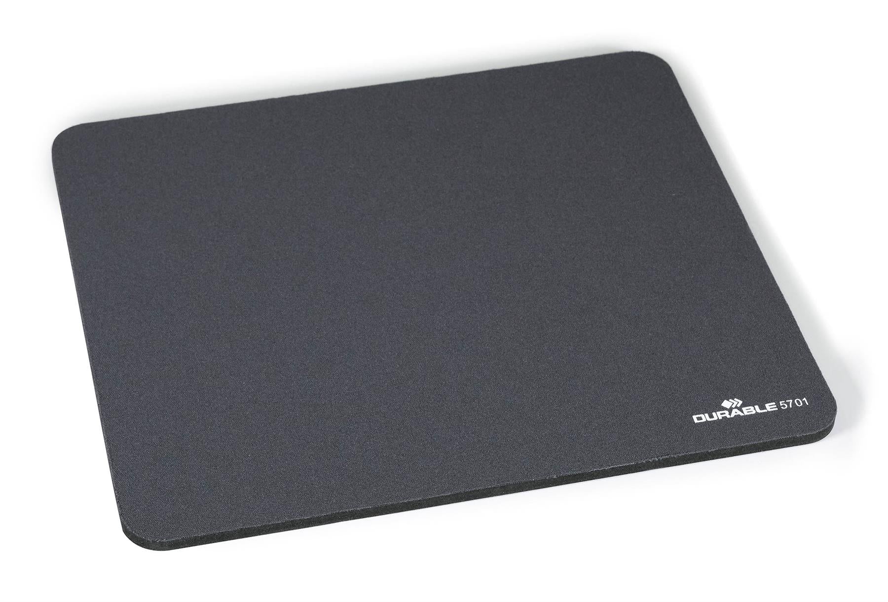 Durable Smooth Non-Slip Foam Precision Mouse Pad | 26 x 22 cm | Charcoal Black