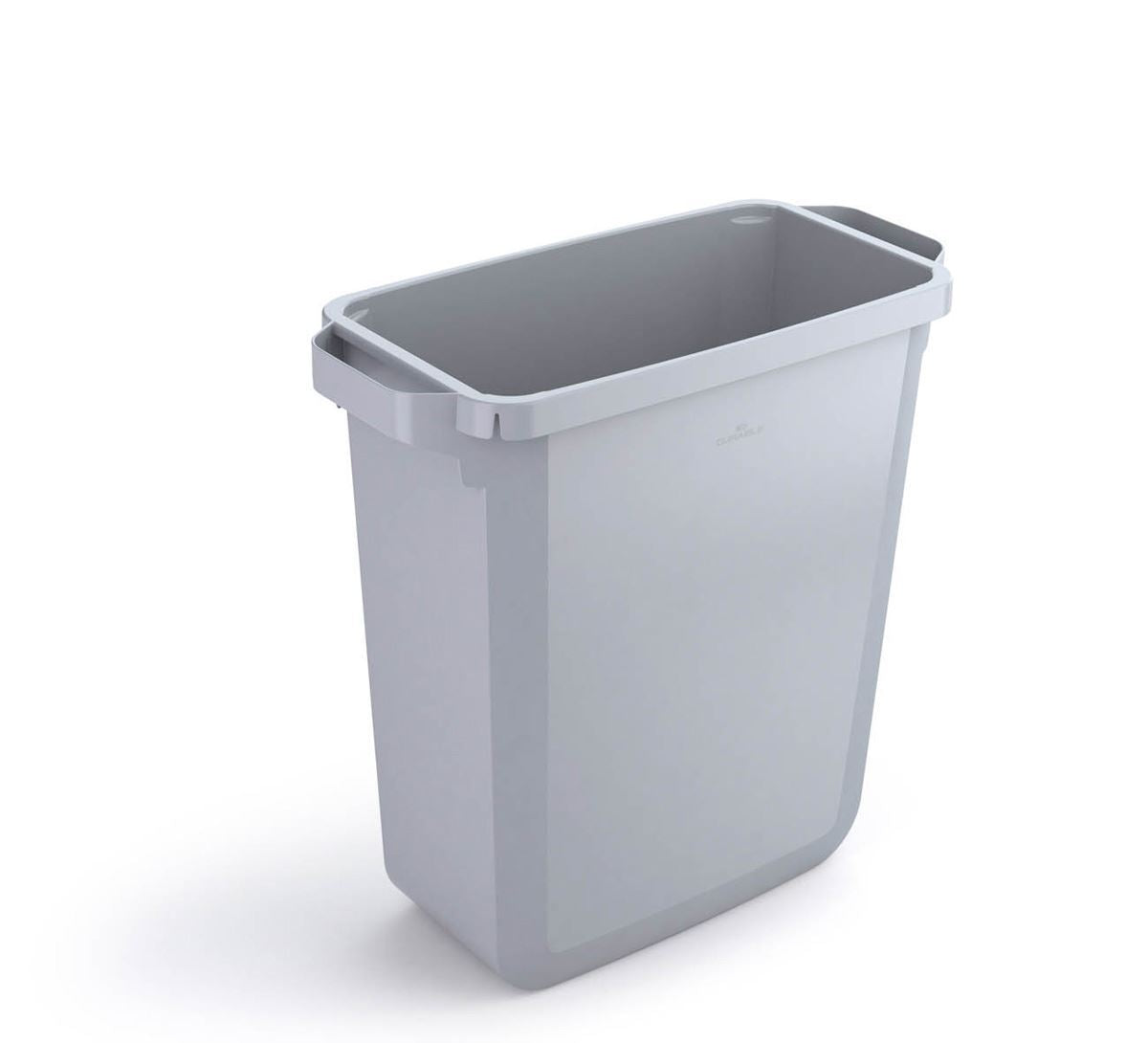 Durable DURABIN 60L Rectangular | Food Safe Waste Recycling Bin | Grey