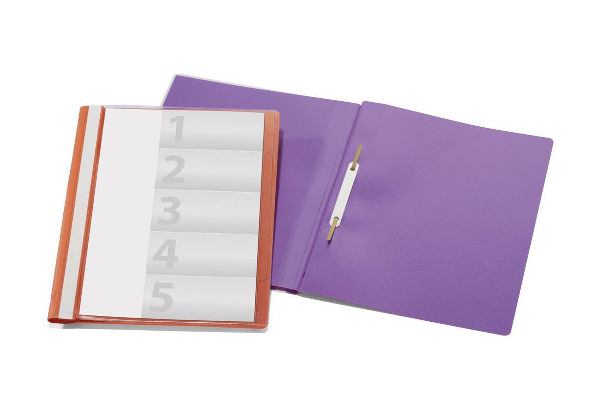 Durable DIVISOFLEX 5 Part Organiser File Folder with Index Tabs | A4 | Blue