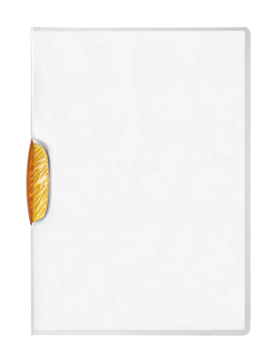 Durable SWINGCLIP 30 Document Swing Clip File Folder | 25 Pack | A4 Orange