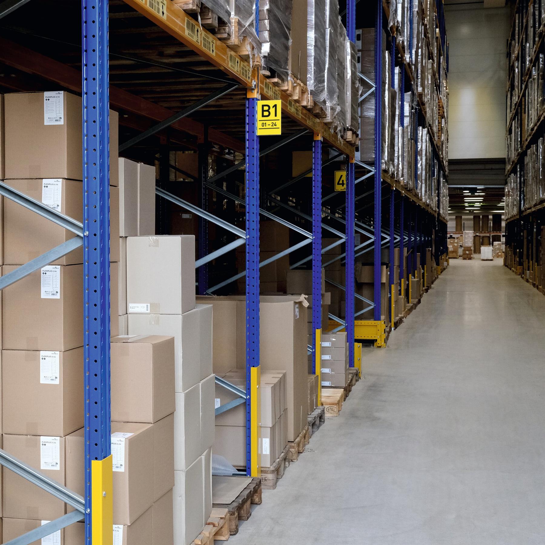 Durable Self-Adhesive Aisle Sign A5 Portrait | Warehouse Signage | 10 Pack