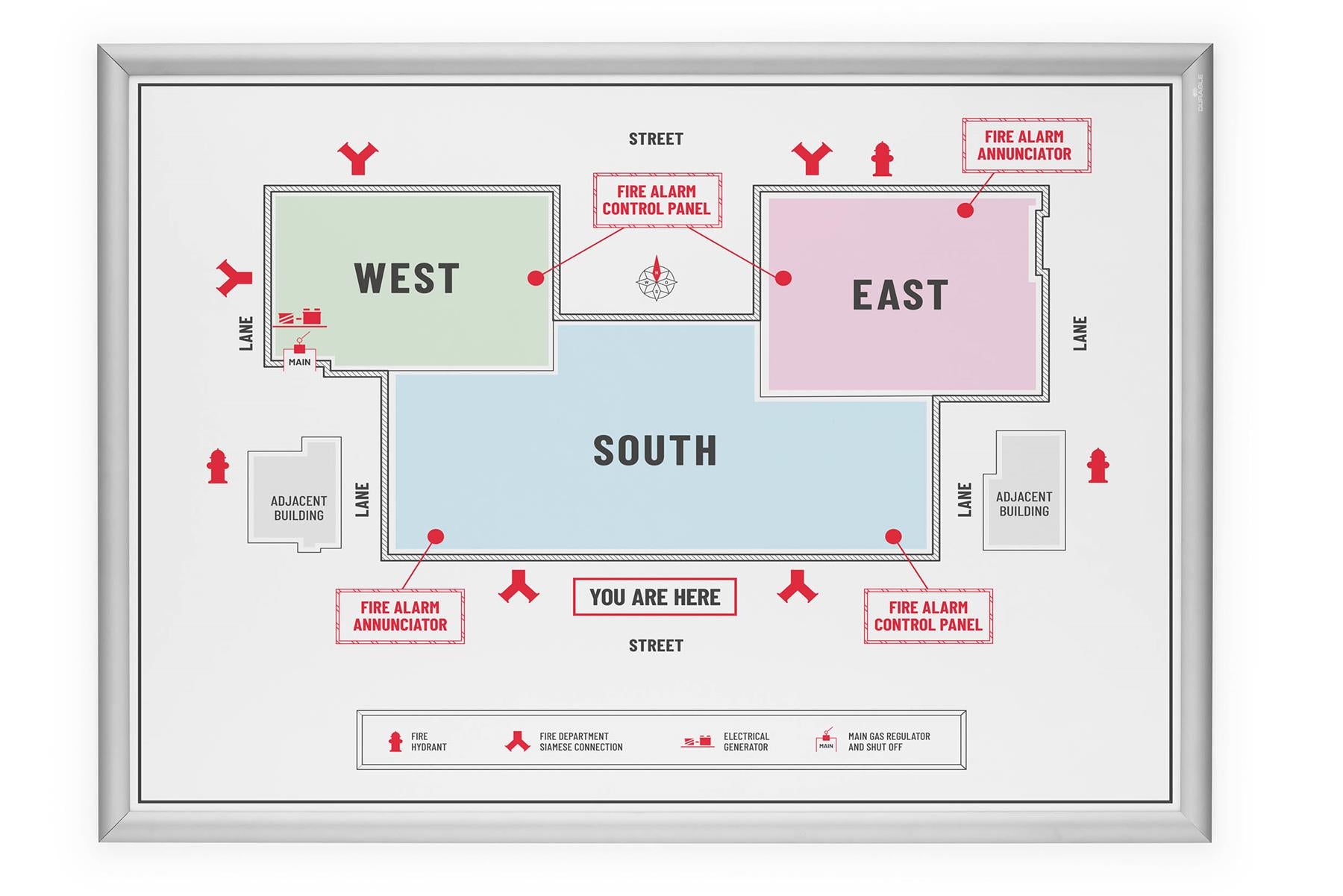 Durable Aluminium Snap Frame Retail Clip Poster Holder Notice Board | A1