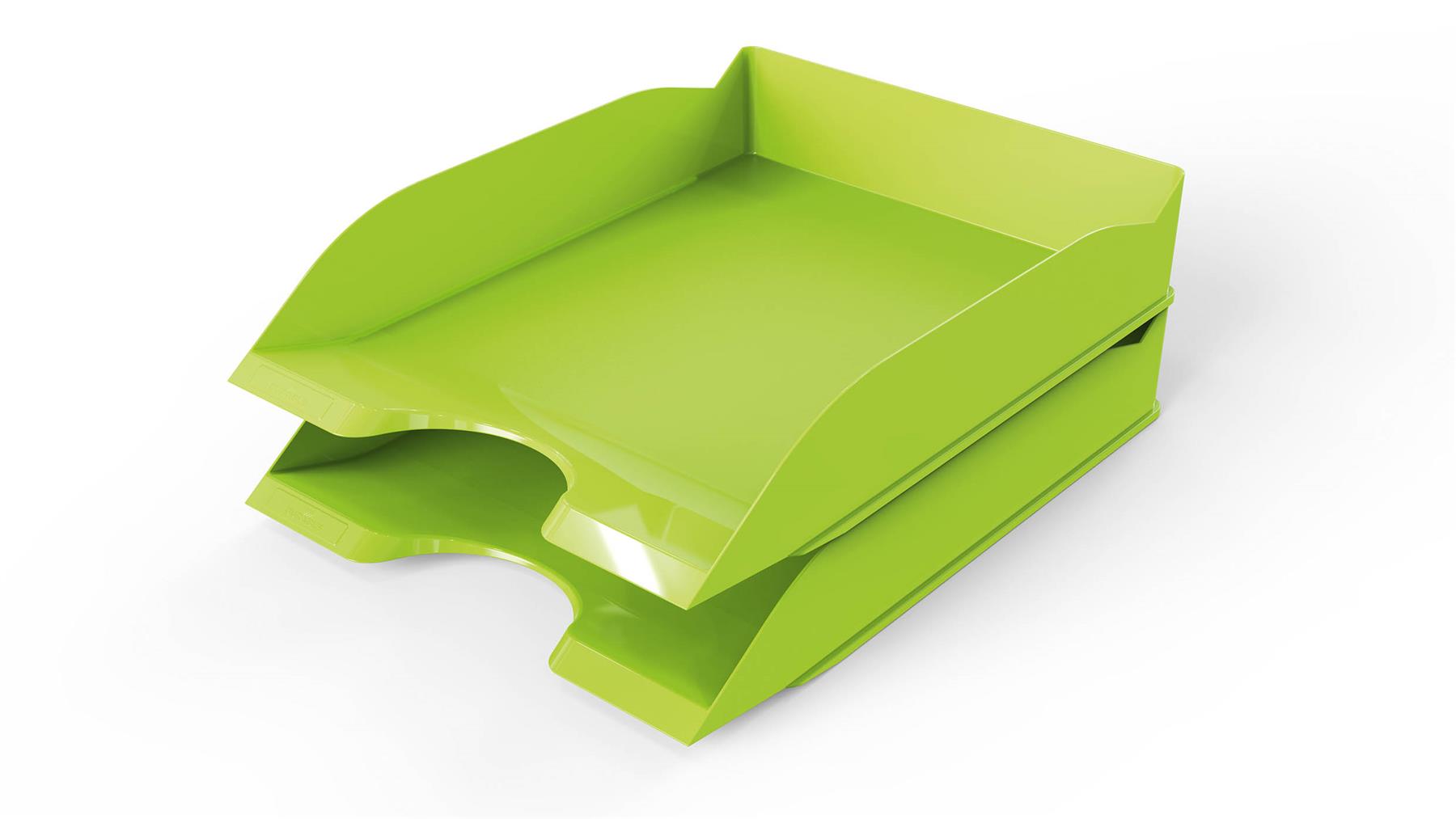 Durable New Stackable Letter Tray | Document Paper File | A4+ Green