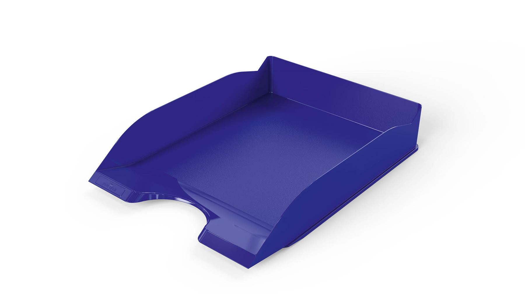 Durable New Stackable Letter Tray | Document Paper File | A4+ Blue