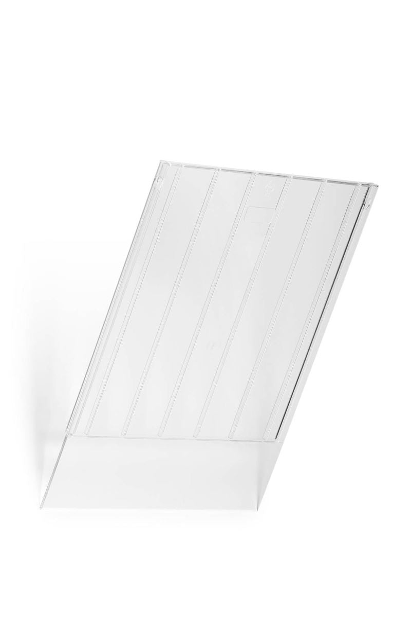 Durable Front Plate for FLEXIBOXX A4 Portrait Literature Holder | Clear