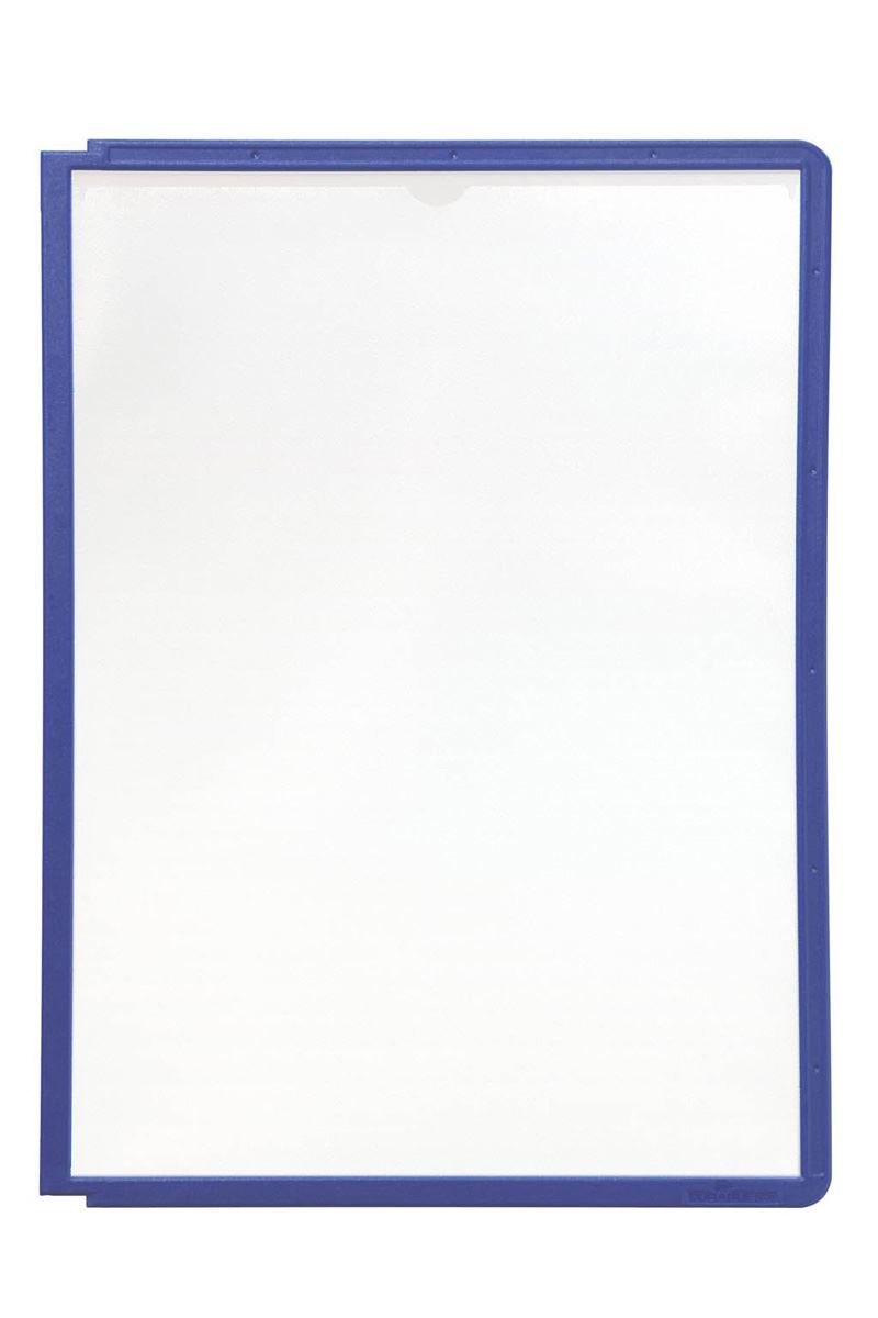 Durable SHERPA Replacement Display Panels | 5 Pack | A4 Violet Blue