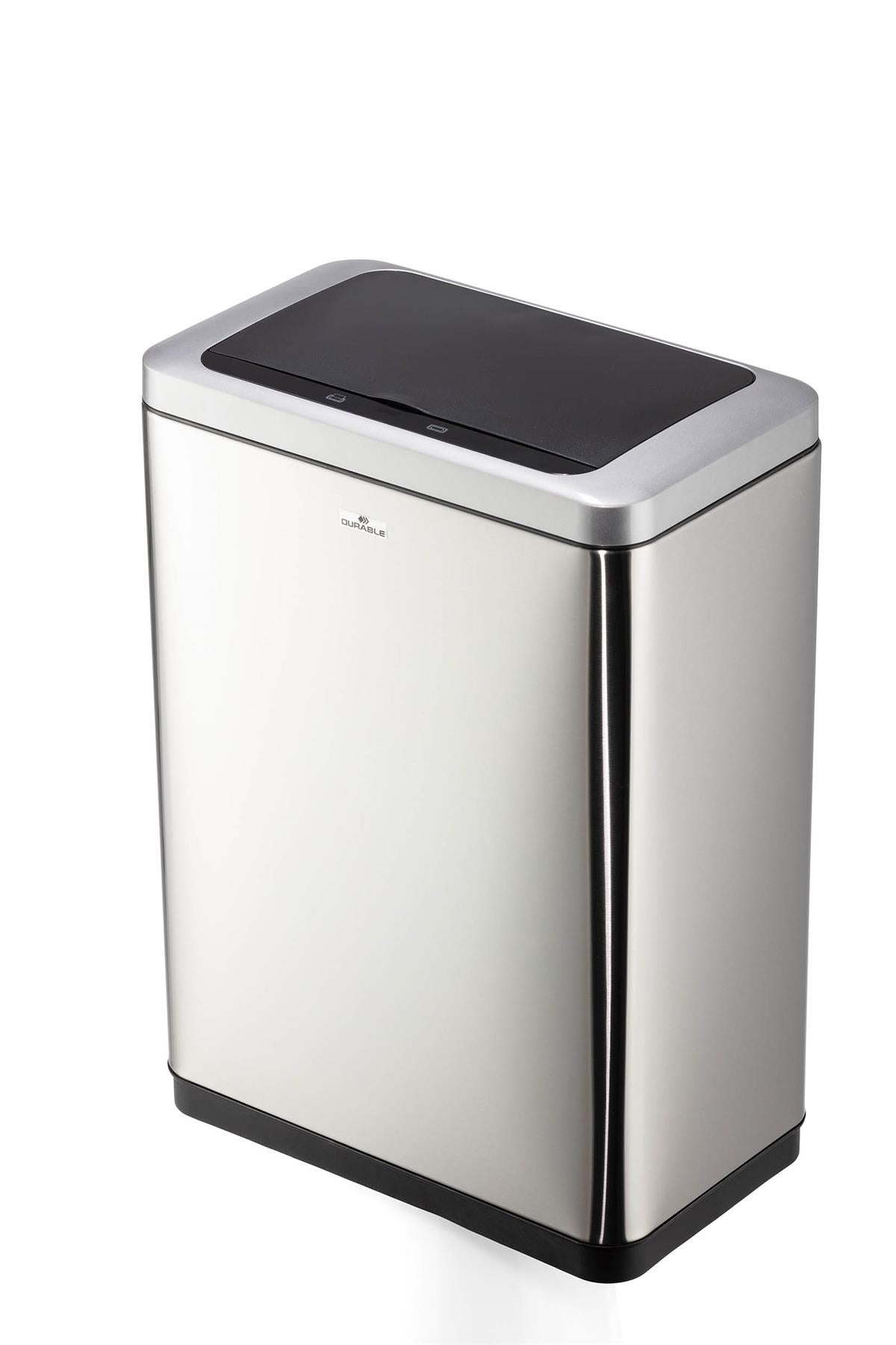 Durable DUO Motion Sensor Bin | Smart Automatic Steel Kitchen Waste Bin | 2x20L