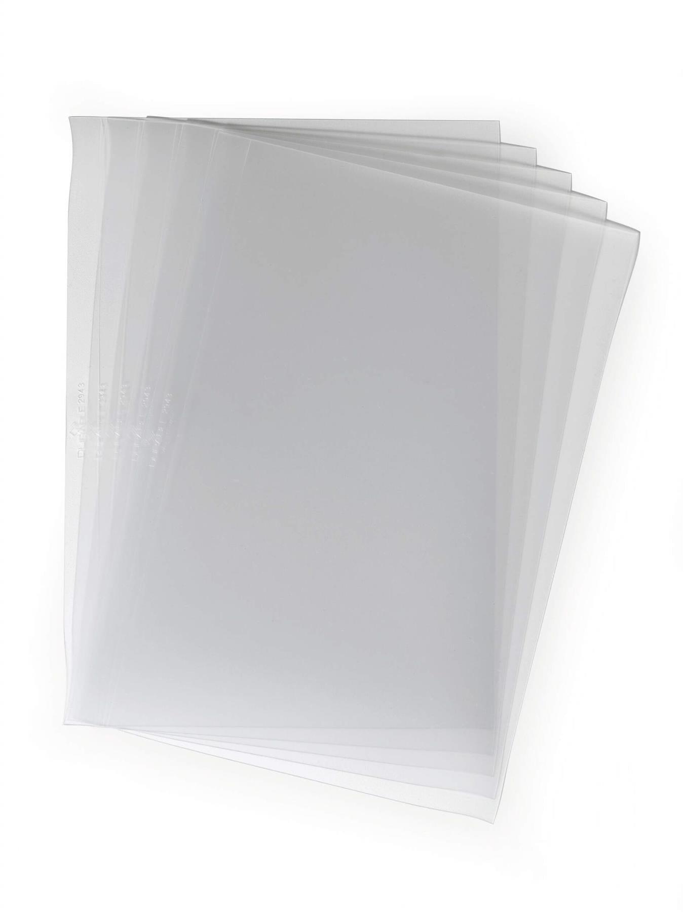 Durable Premium Clear PP Report Covers | 10 Pack | A4 Transparent