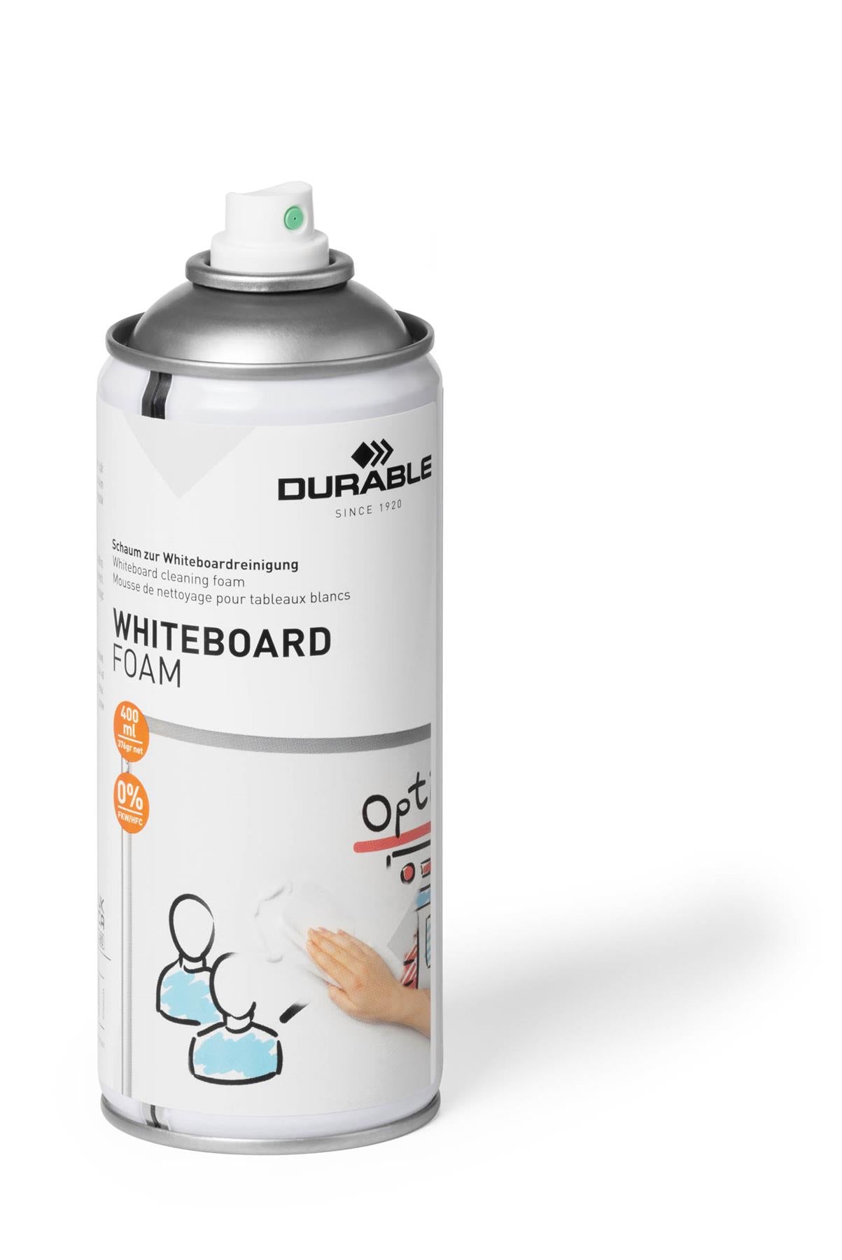 Durable Streak-Free Whiteboard Cleaner and Restorer Spray Foam | 400ml