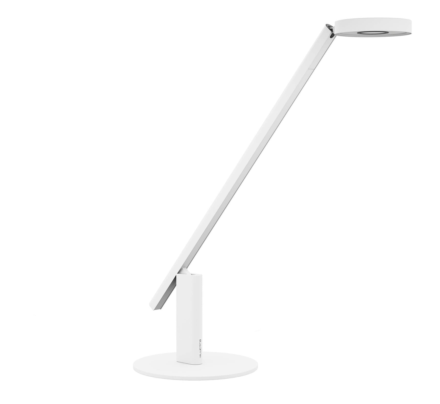 Luctra Aluminum Table LITE 3D Gesture Control Bio Effective Light | White