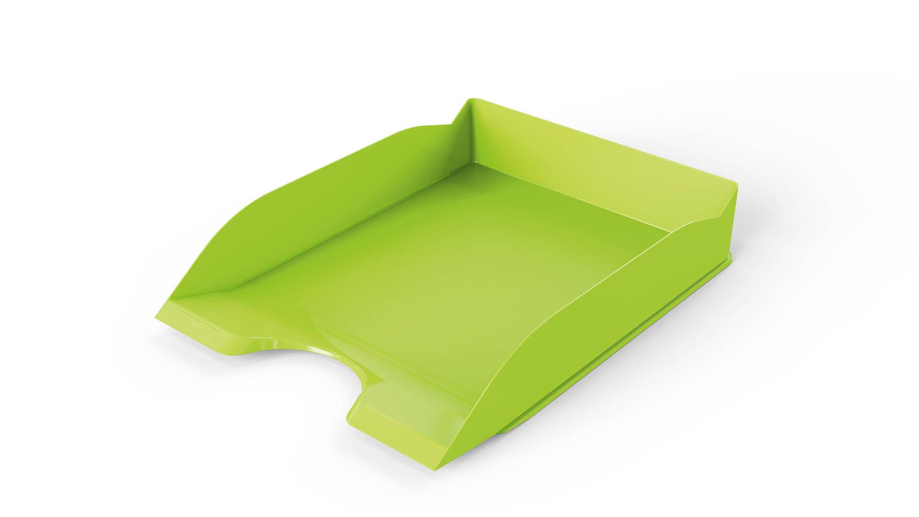 Durable New Stackable Letter Tray | Document Paper File | A4+ Green