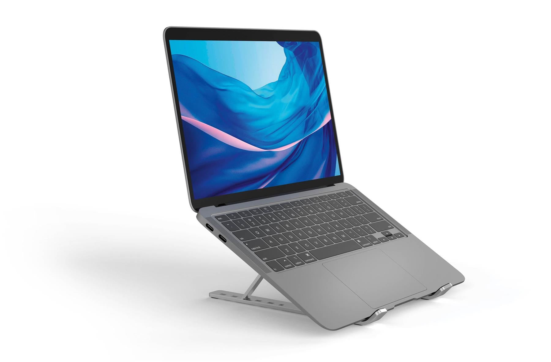 Durable Premium Aluminium Foldable Laptop Stand Rise | Contemporary and Portable