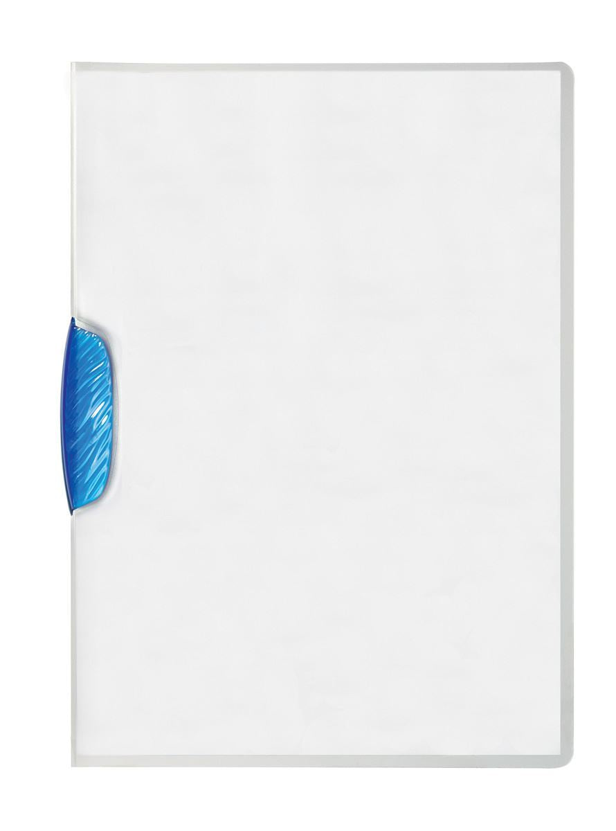 Clipp Folder File Durable SWINGCLIP 30 Document Swing Clip File Folder | 25 Pack | A4 Blue