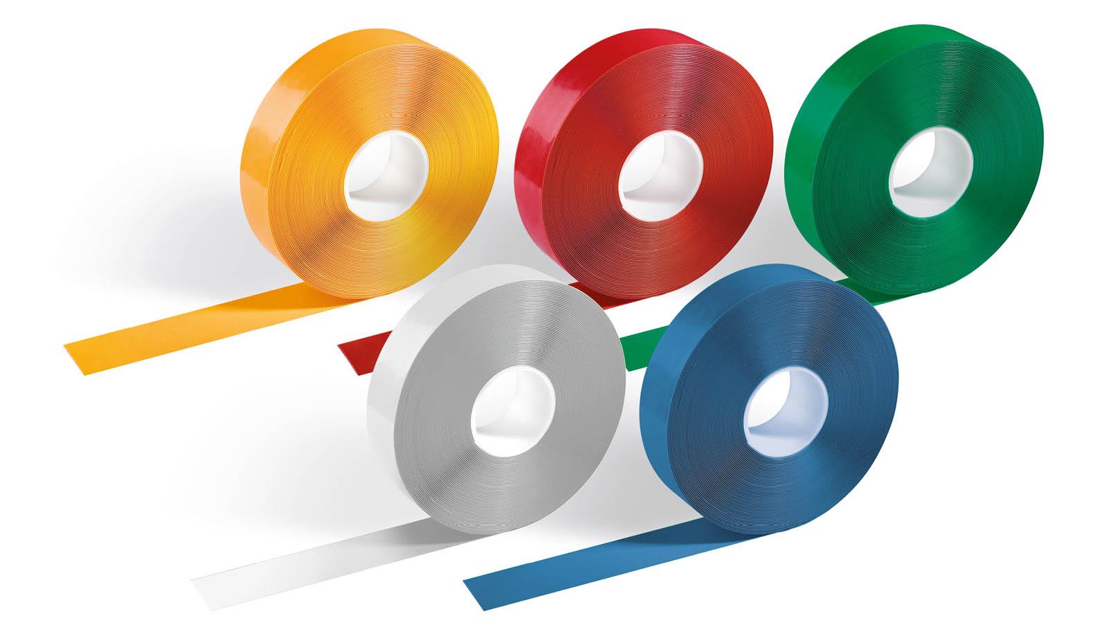 Durable DURALINE Slip-Resistant Floor Marking Tape | 50mm x 30m | White