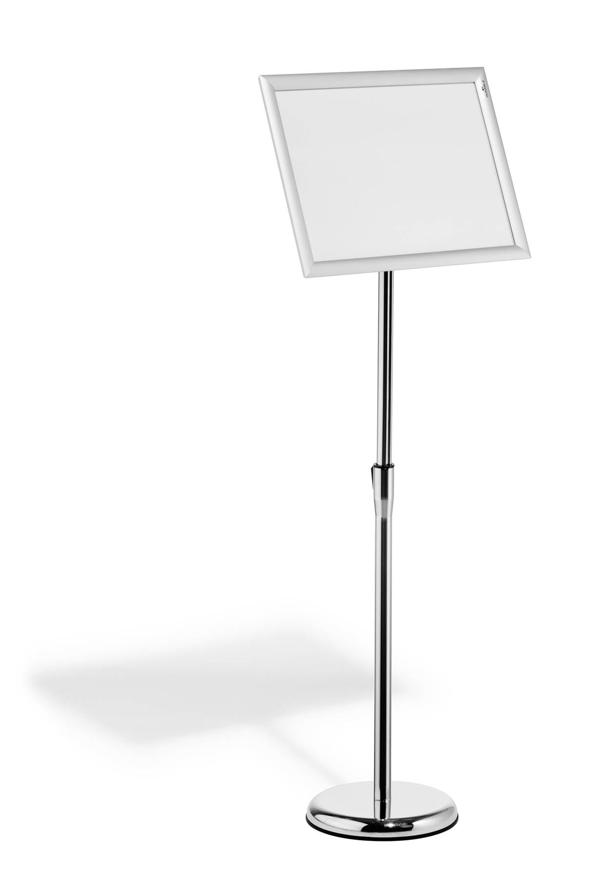 Durable Floor Stand with Aluminium Snap Frame Menu Poster Display | A3