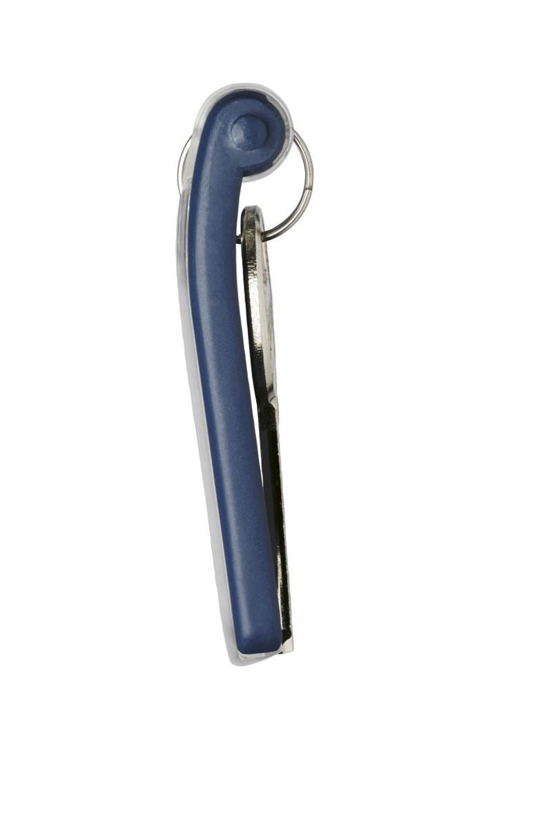 Durable Key Clips Organisational Label Hooks | 6 Pack | Dark Blue