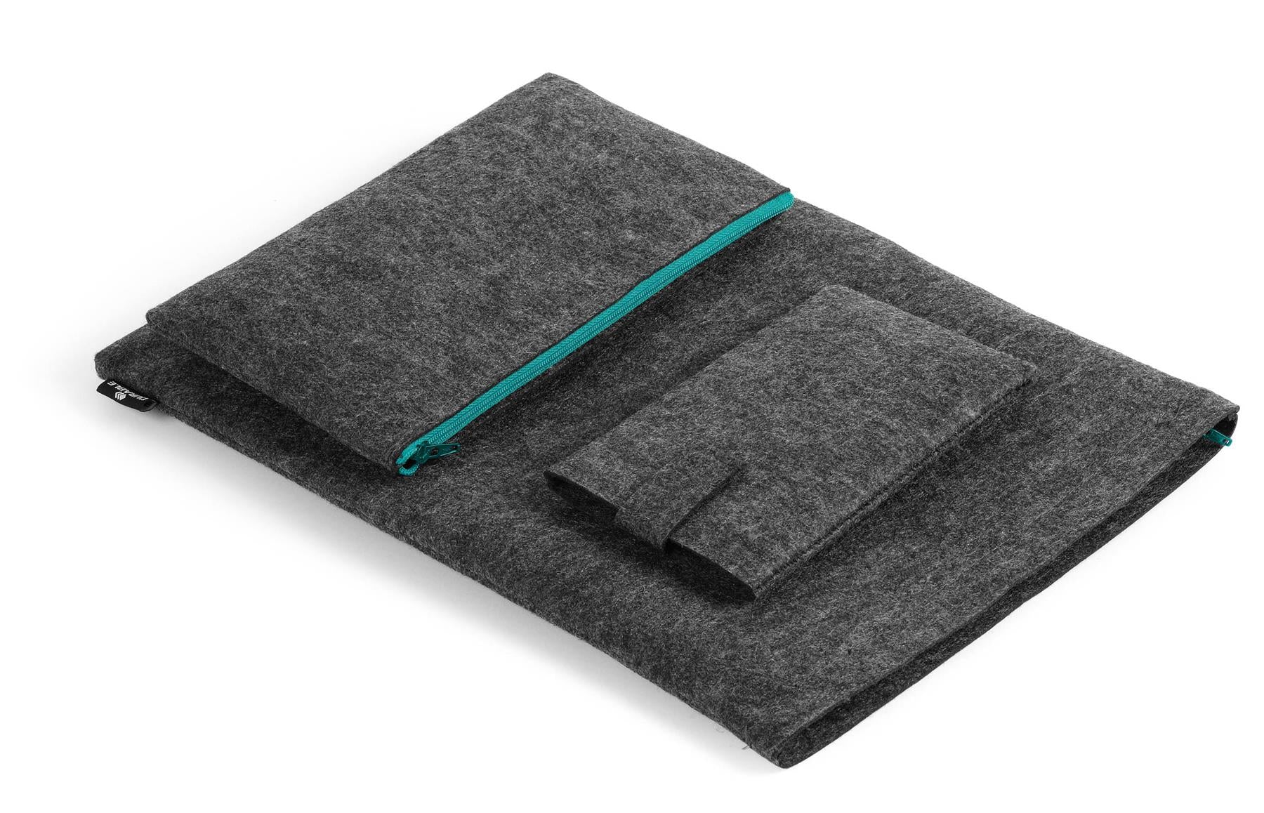 Durable Recycled Felt Laptop MacBook Bag Case Sleeve | 16.4“ | Teal