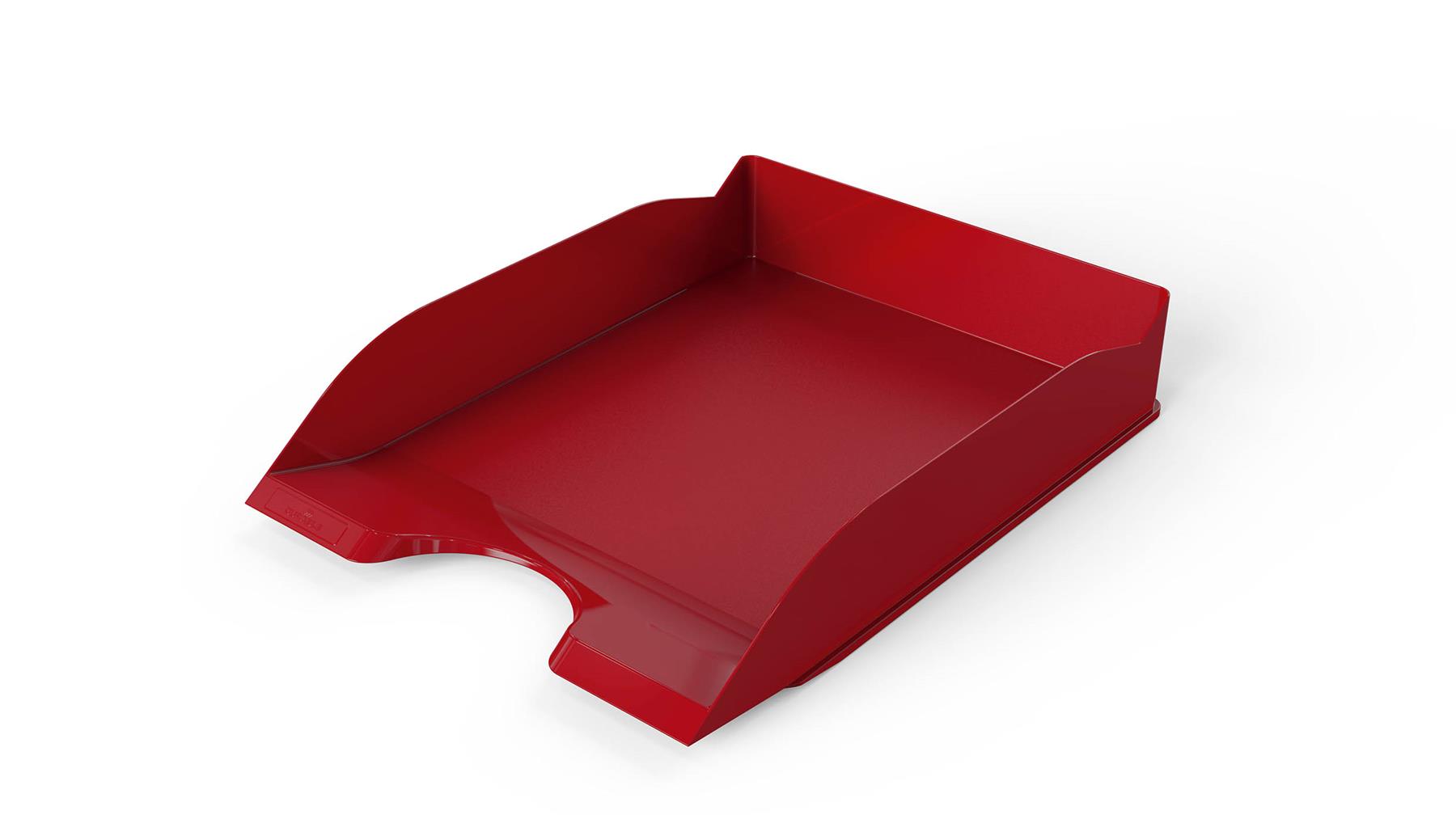 Durable New Stackable Letter Tray | Document Paper File | A4+ Red