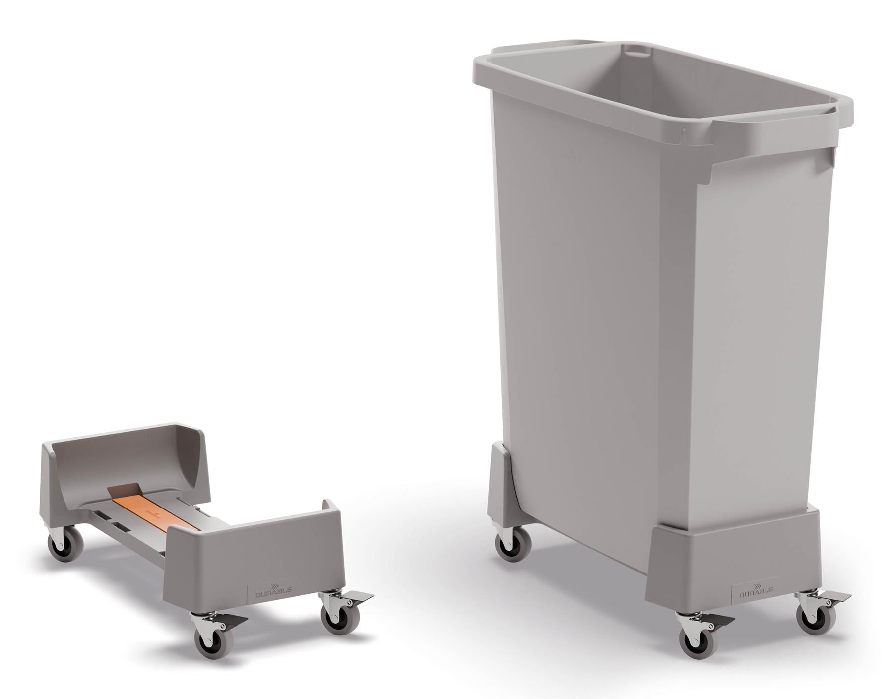 Durable 60L Linkable Bin Trolley | Robust Modular Waste Trolley for DURABIN Bins