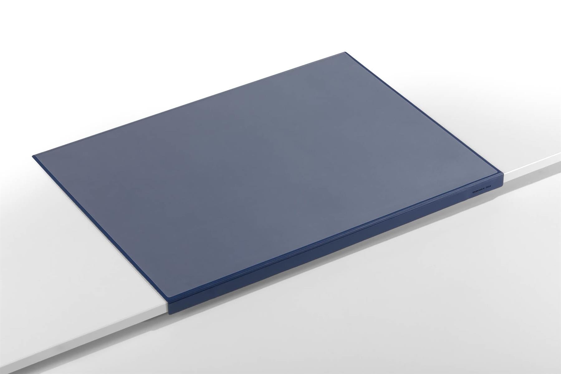 Durable Clear Overlay Edge Protector Desk Mat Pad for Notes 65x50 cm Blue