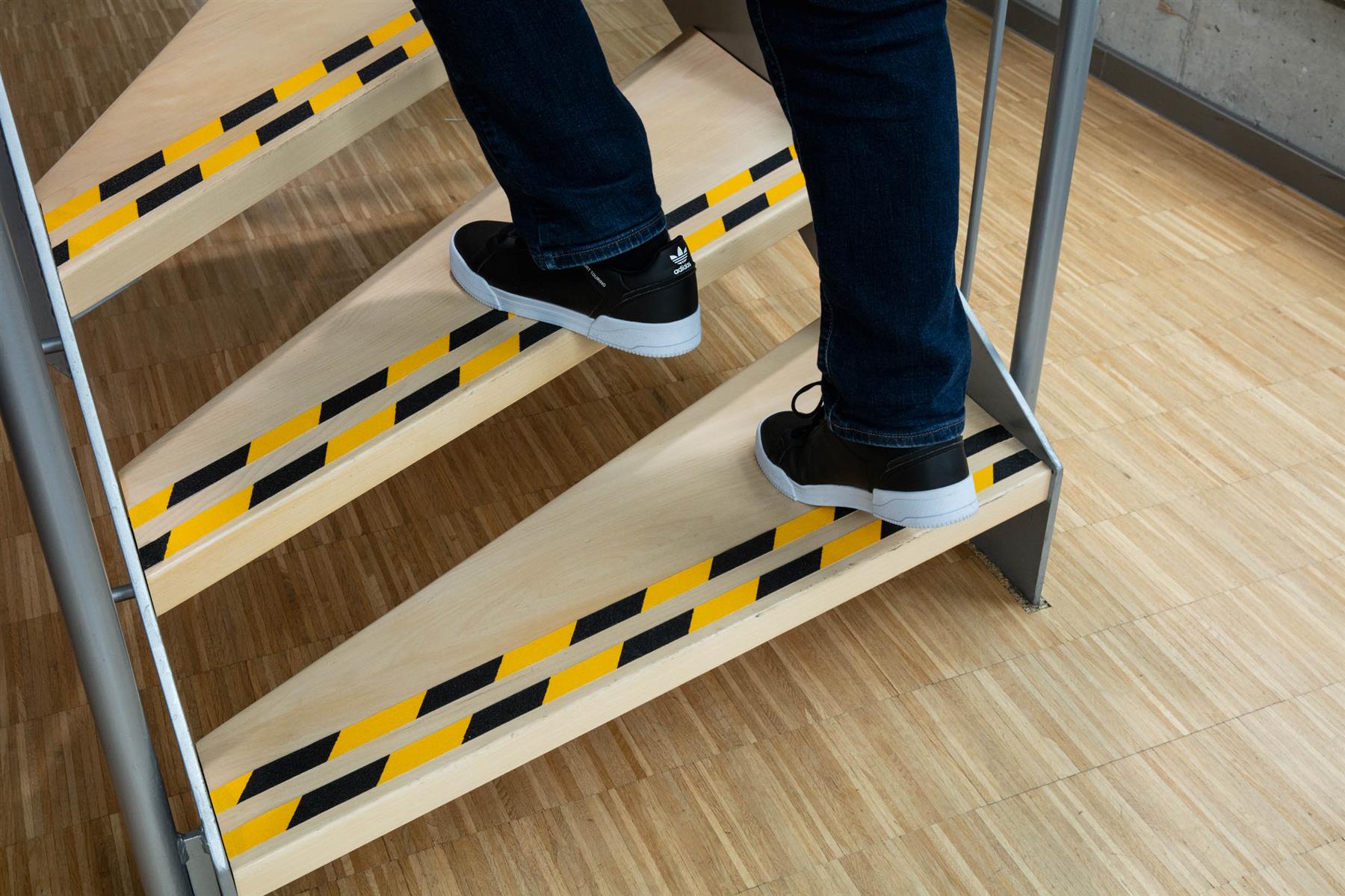 Durable DURALINE GRIP Strong Anti Slip Hazard Warning Floor Tape | 25mm x 15m