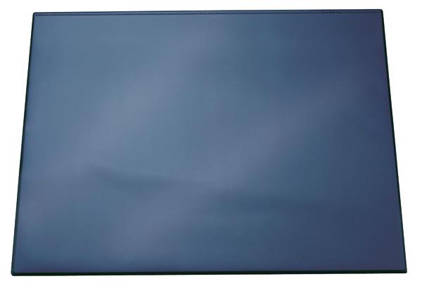 Durable Clear Overlay Non-Slip Desk Mat Notes Protector Pad | 65x52 cm | Blue