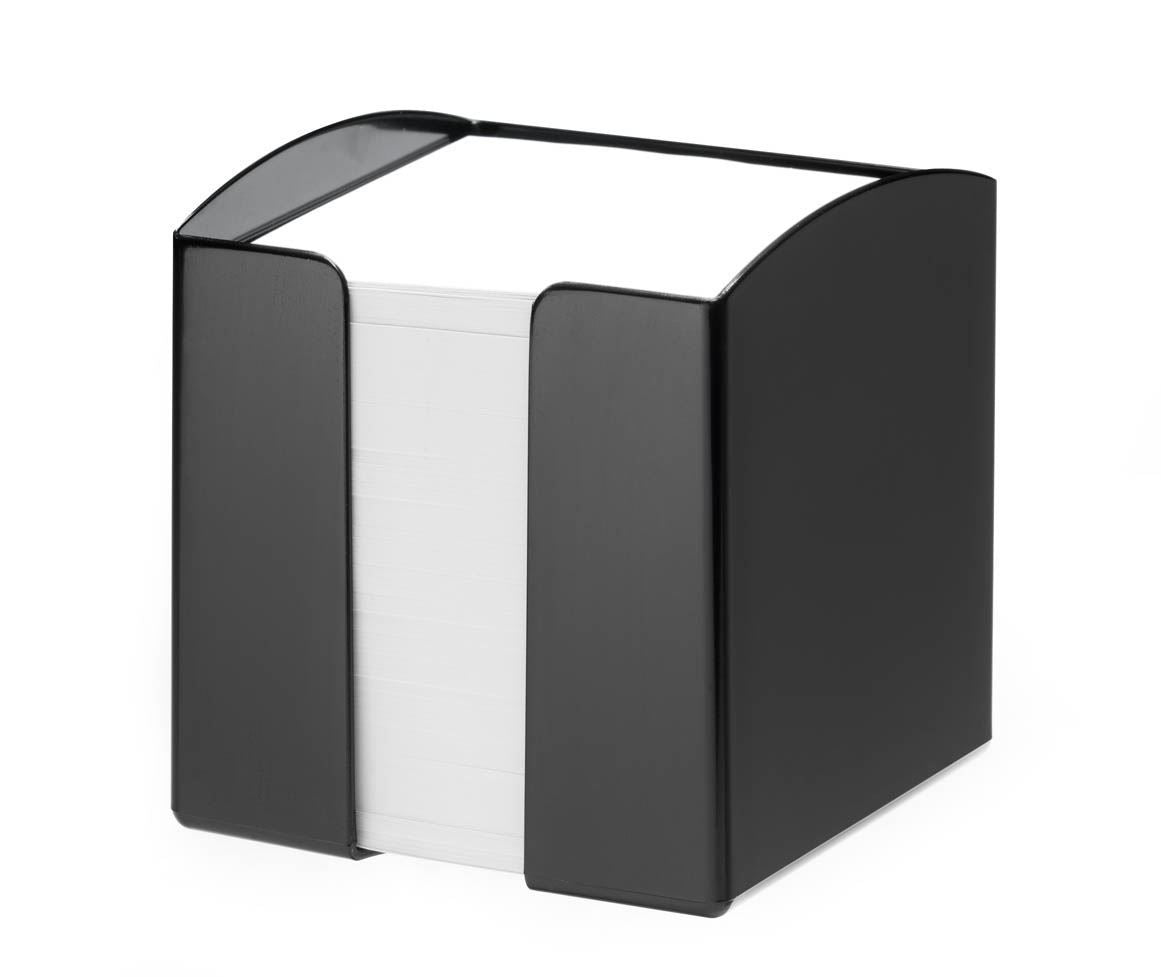 Durable TREND 800 Sheet Note Box Memo Pad Cube | Black