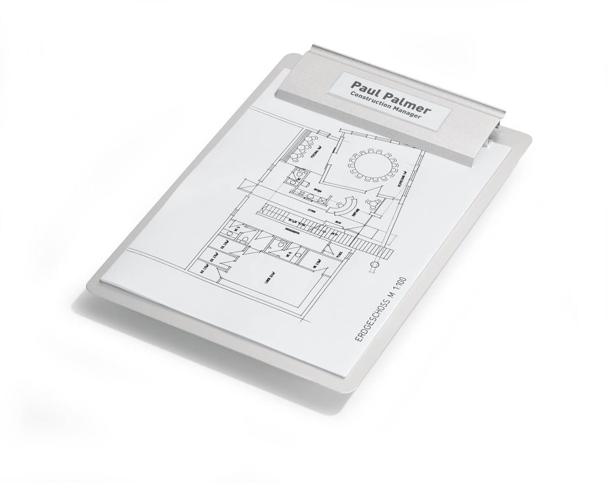 Durable POCKETFIX  Self-Adhesive Clear Label Sleeve Pockets | 10 Pk | 100 x 30mm