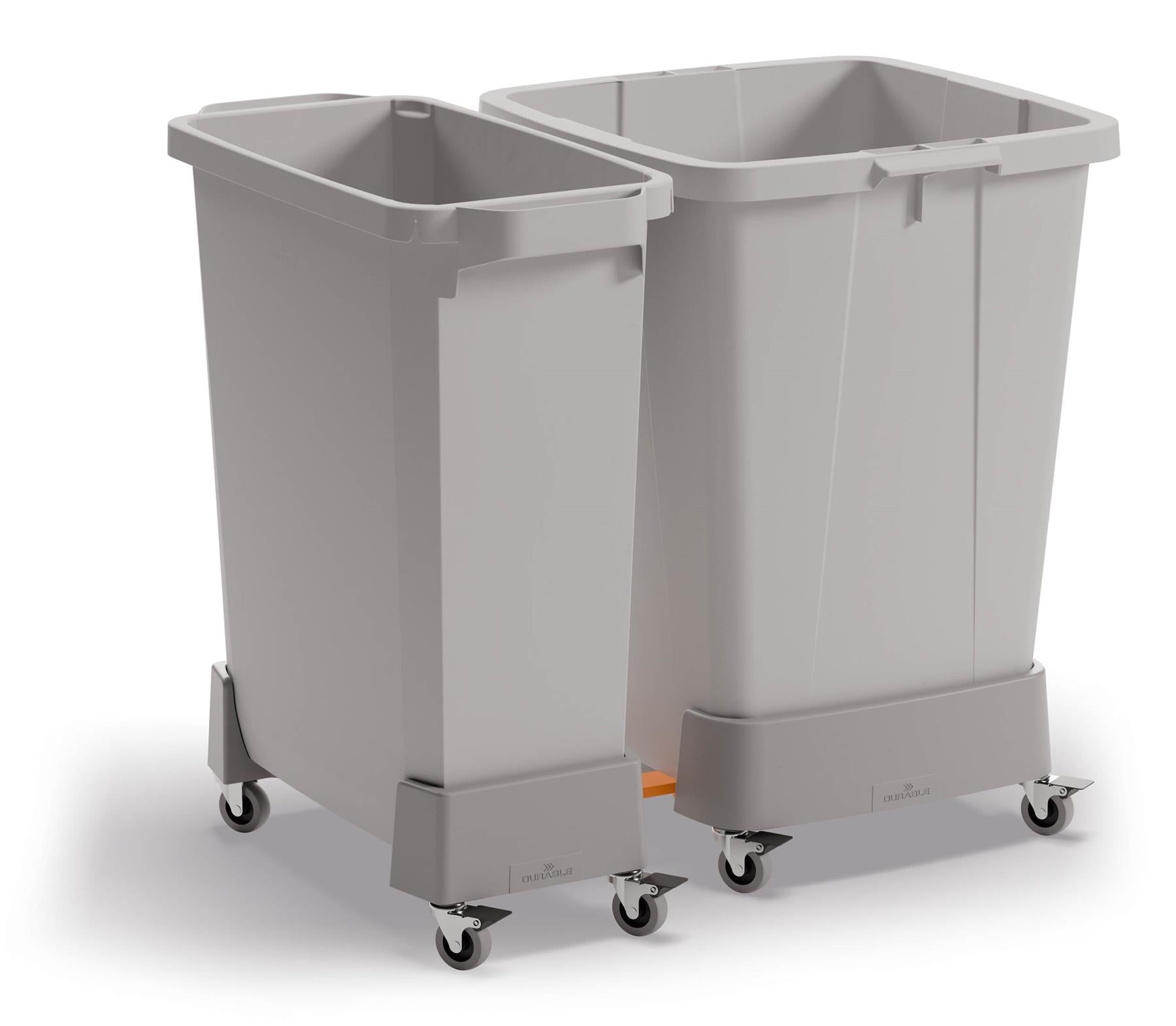 Durable 60L Linkable Bin Trolley | Robust Modular Waste Trolley for DURABIN Bins