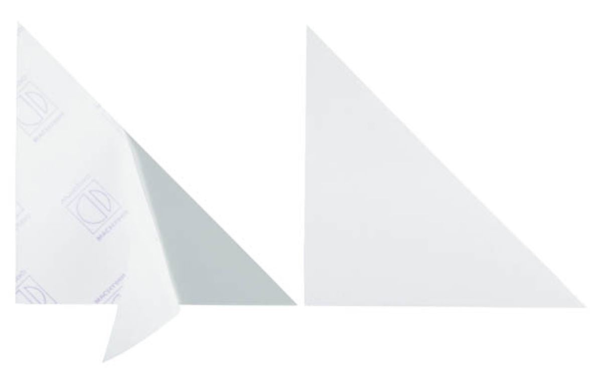 Durable CORNERFIX Self-Adhesive Triangular Corner Pockets | 100 Pack | 175x175mm