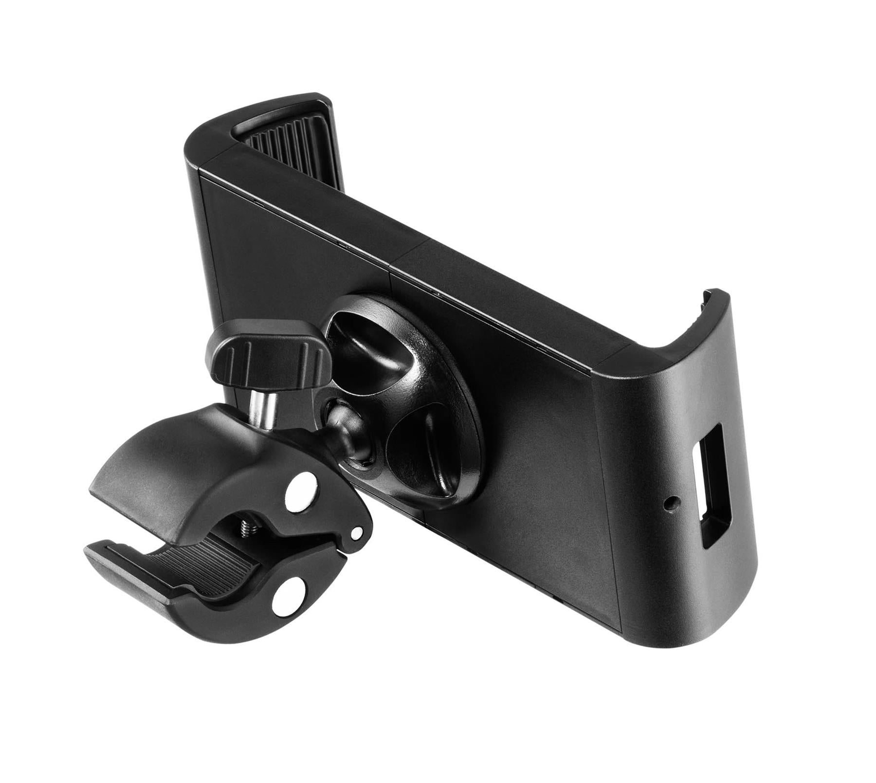 Durable TOUGH Ball Joint Tablet Holder Clamp XL for Cases | Black