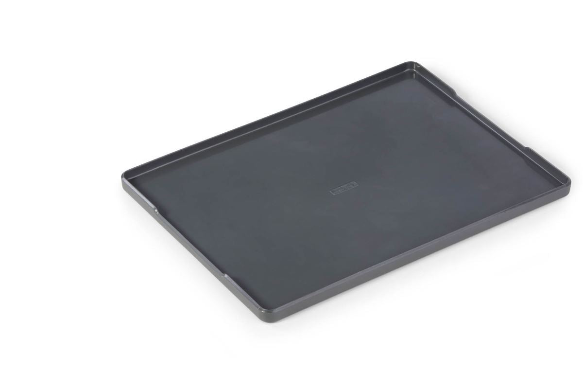 Durable COFFEE POINT Food-Safe Tea Serving Tray Compact for Draws | Grey