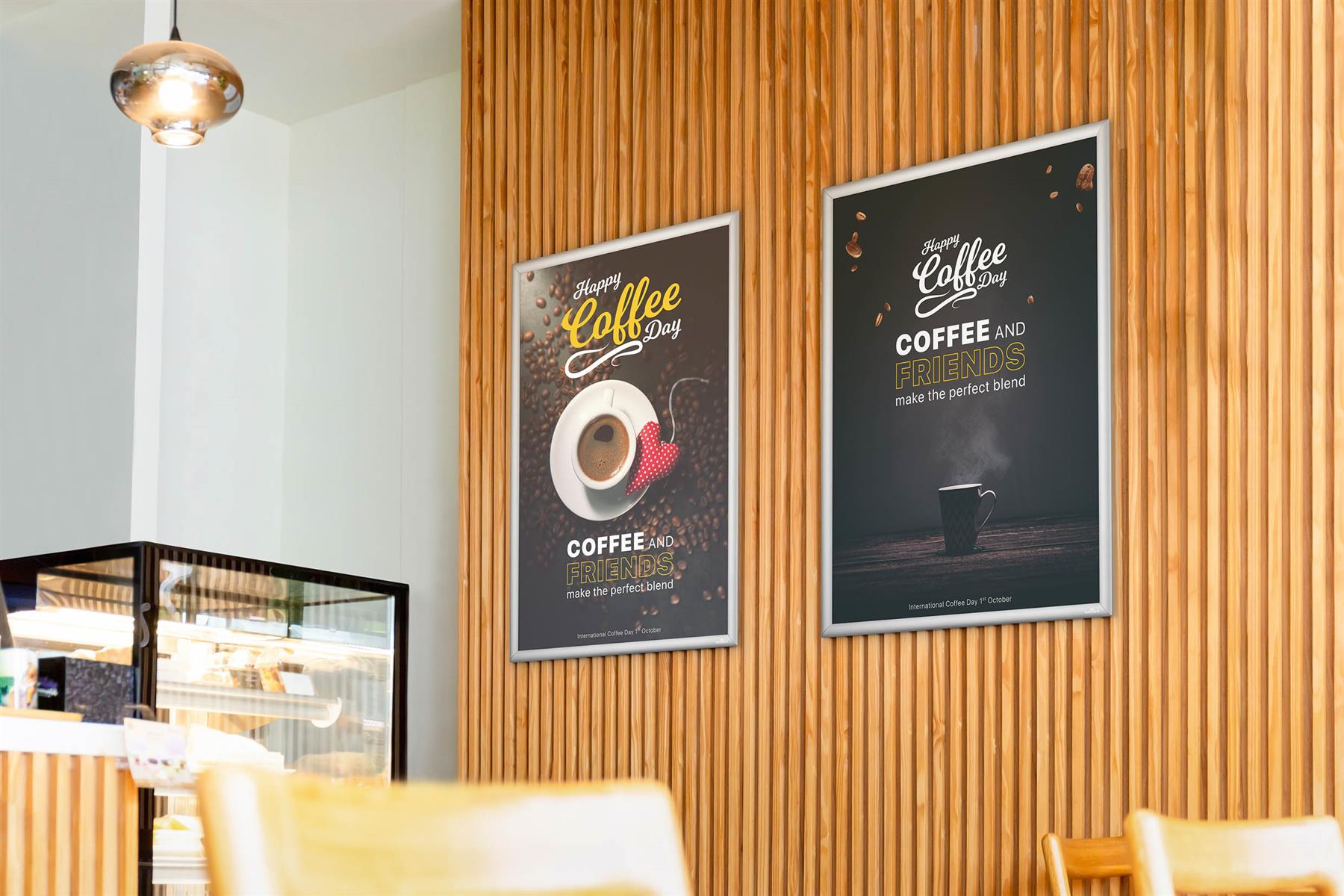 Durable Aluminium Snap Frame Retail Clip Poster Holder Notice Board | A1