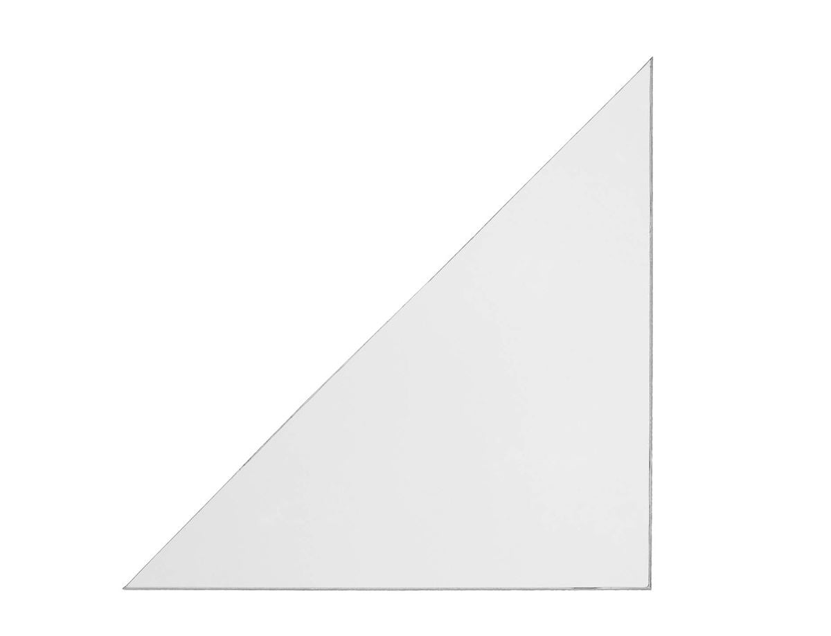Durable CORNERFIX Self-Adhesive Triangle Corner Pockets | 100 Pack | 140 x 140mm