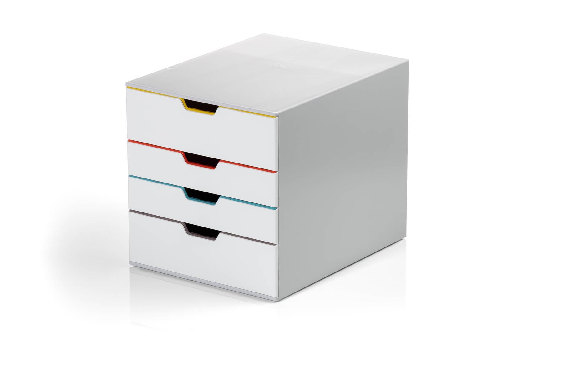 Durable VARICOLOR MIX Desktop Organiser 4 Drawer Colour Coded Storage | A4+