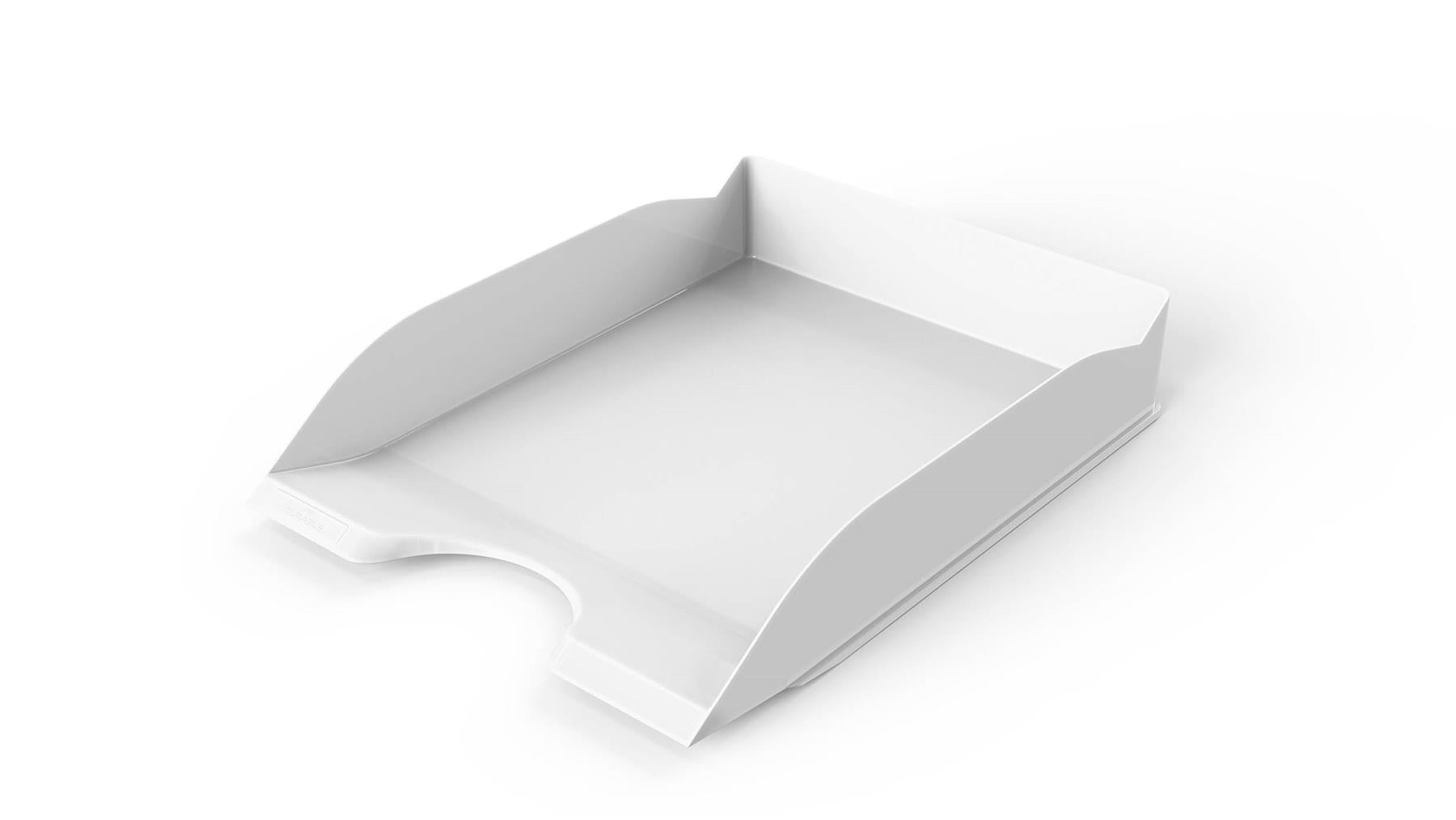 Durable New Stackable Letter Tray | Document Paper File | A4+ White