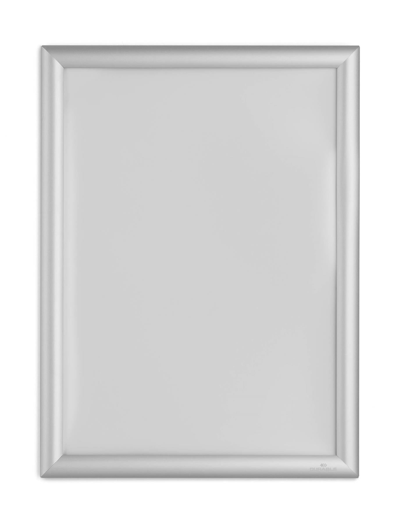Durable Outdoor Snap Frame Weatherproof Poster Holder Notice Board | A3 Silver