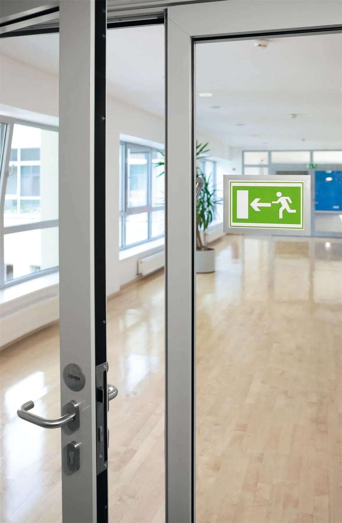 Showing Durable UK's Durable DURAFRAME Self Adhesive Magnetic Signage Frame | 2 Pack | A6 Silver, available as SKU 487023 with EAN 4005546404844.