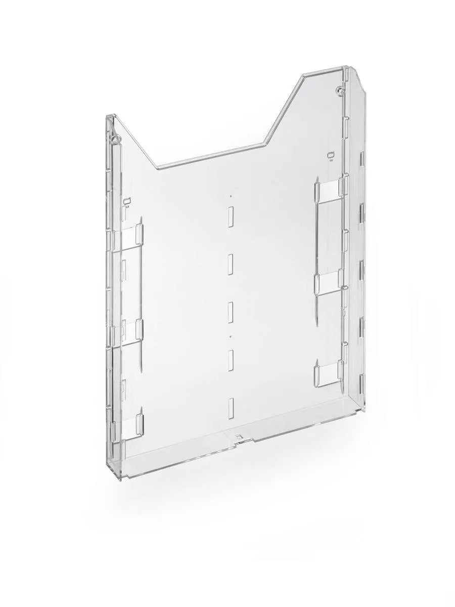 Showing Durable UK's Durable Extension Set for COMBIBOXX A4 Literature Holder | Clear, available as SKU 857919 with EAN 4005546803418.