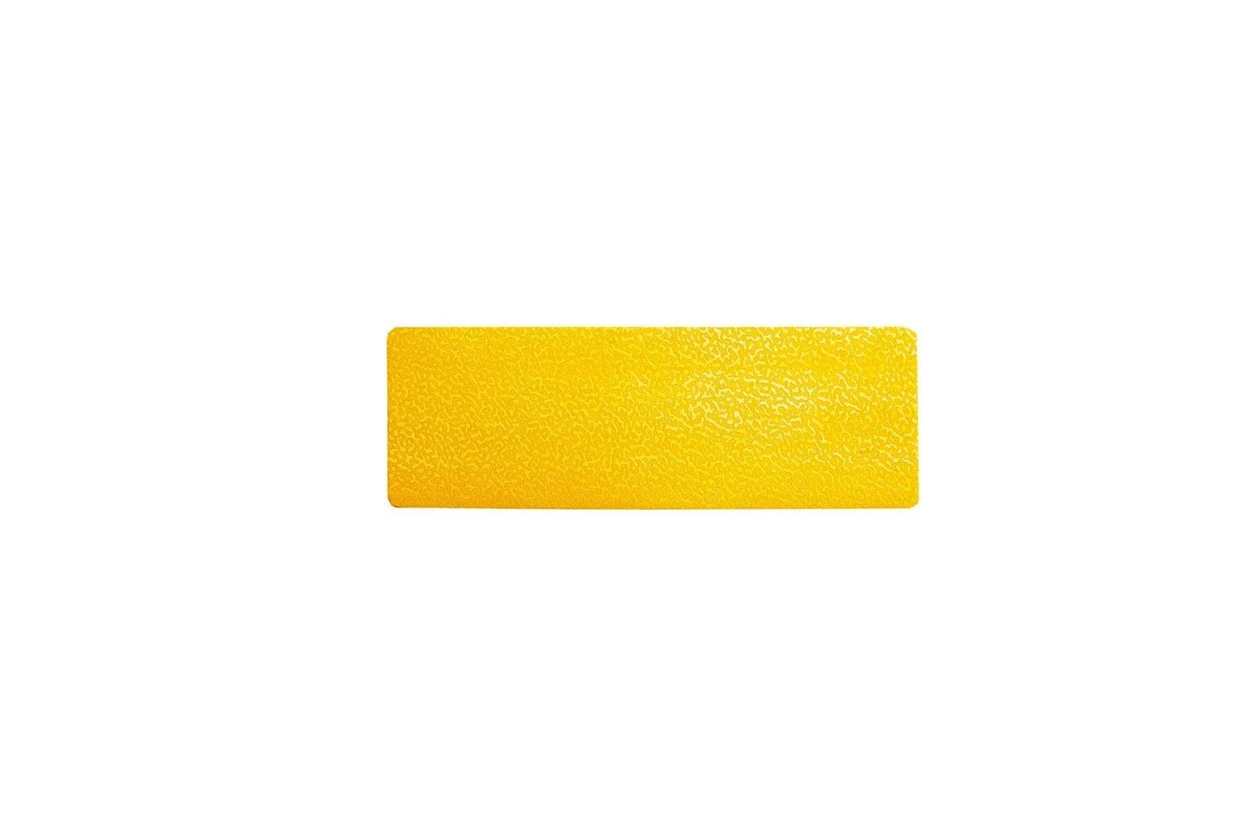 Showing Durable UK's Durable Heavy Duty Adhesive Floor Marking Dash Shape | 10 Pack | Yellow, available as SKU 170304 with EAN 4005546983592.