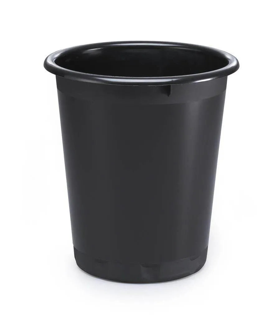 Showing Durable UK's Durable Plastic Recycling Waste Paper Bin | 13 Litre | Black, available as SKU 1701572221 with EAN 7318081572754.