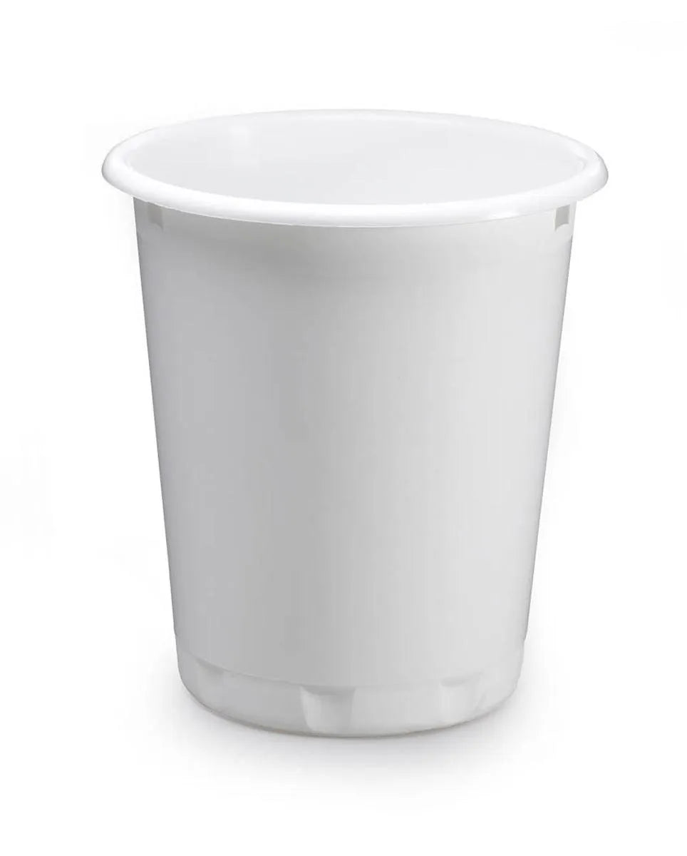 Showing Durable UK's Durable Plastic Recycling Waste Paper Bin | 13 Litre | White, available as SKU 1701572010 with EAN 7318081572013.