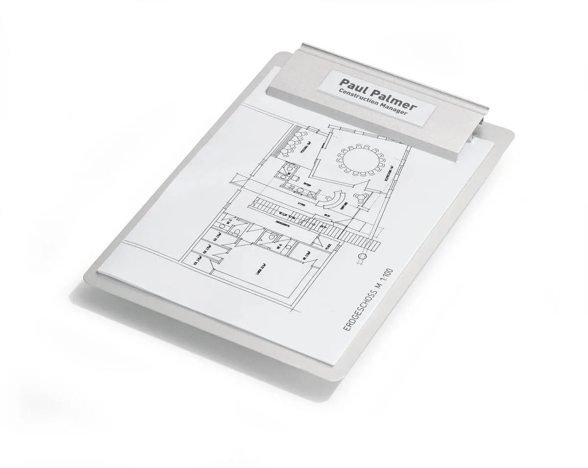 Showing Durable UK's Durable POCKETFIX Self-Adhesive Clear Label Sleeve Pockets | 10 Pack | 100x30mm, available as SKU 807319 with EAN 4005546889238.