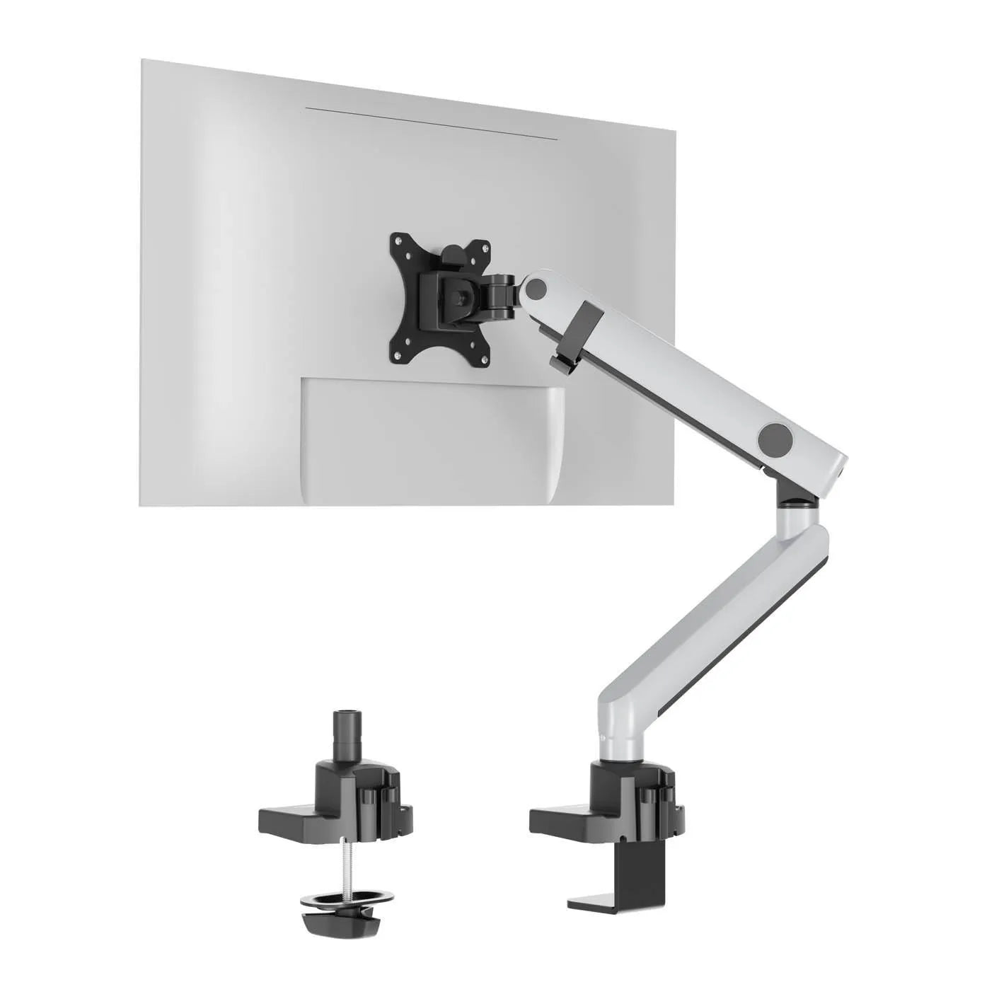 Showing Durable UK's Durable SELECT PLUS Monitor Mount Arm Desk Clamp for 1 Screen | 17 - 32", available as SKU 509623 with EAN 4005546735009.