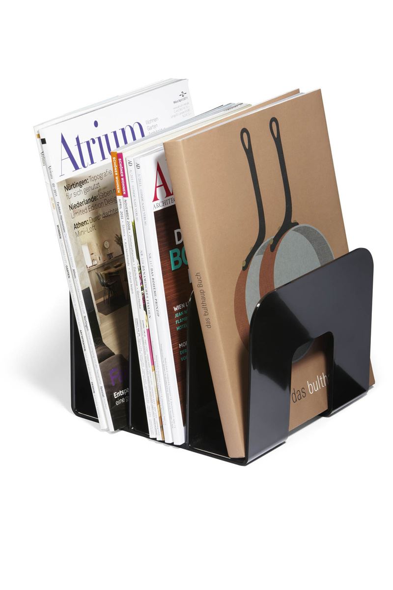 Durable TREND Magazine Stand Desk File Holder Document Book Organiser | Black
