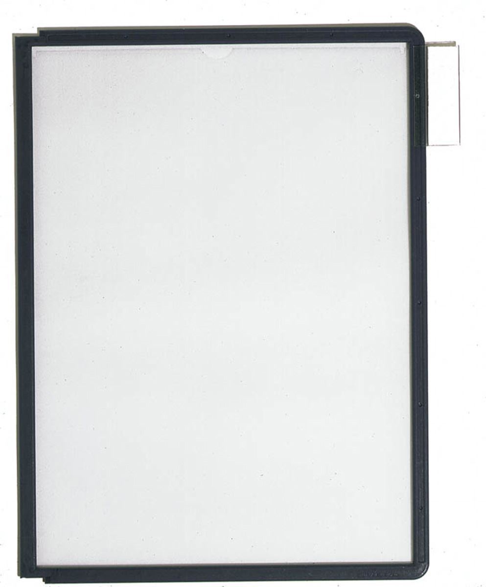 Durable SHERPA Replacement Display Panels | 5 Pack | A4 Black